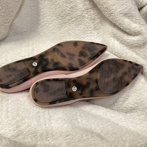 Rothy's The Point Blush Knit Fabric Slip On Ballet Flats Women’s US 9.5 EU 40.5 - Picture 11 of 11